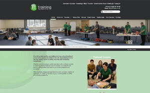Website designed for F1 Training Services Ltd