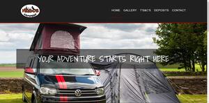 Website designed for Veedub Campers