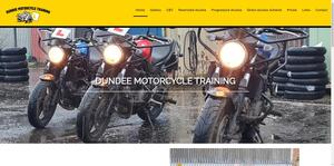 Website designed for Dundee Motorcycle Training