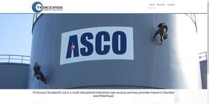 Website designed for Hi Access